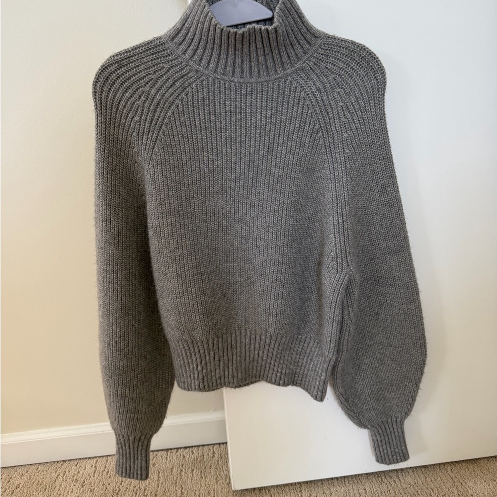 H&M Charcoal Turtleneck Sweater
